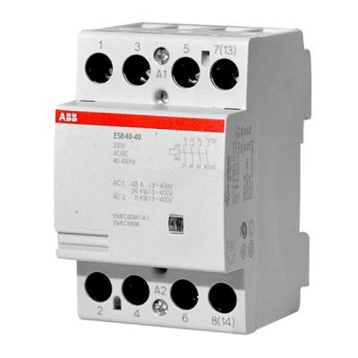 Модульный контактор ABB ESB 40-40 (230V)